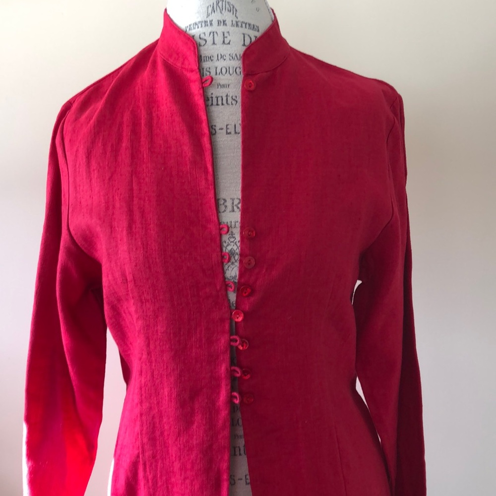 Linen Suit Jacket